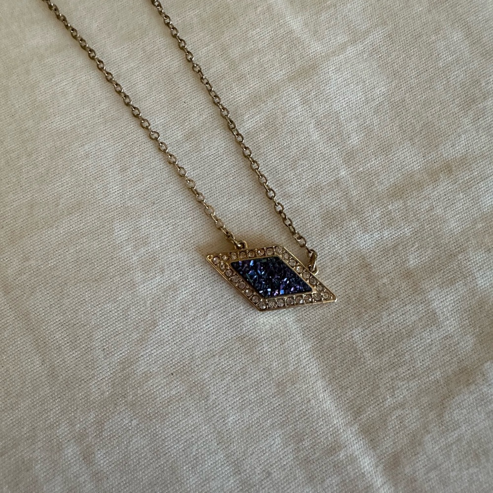 BaubleBar SUGARFIX gold pendant necklace